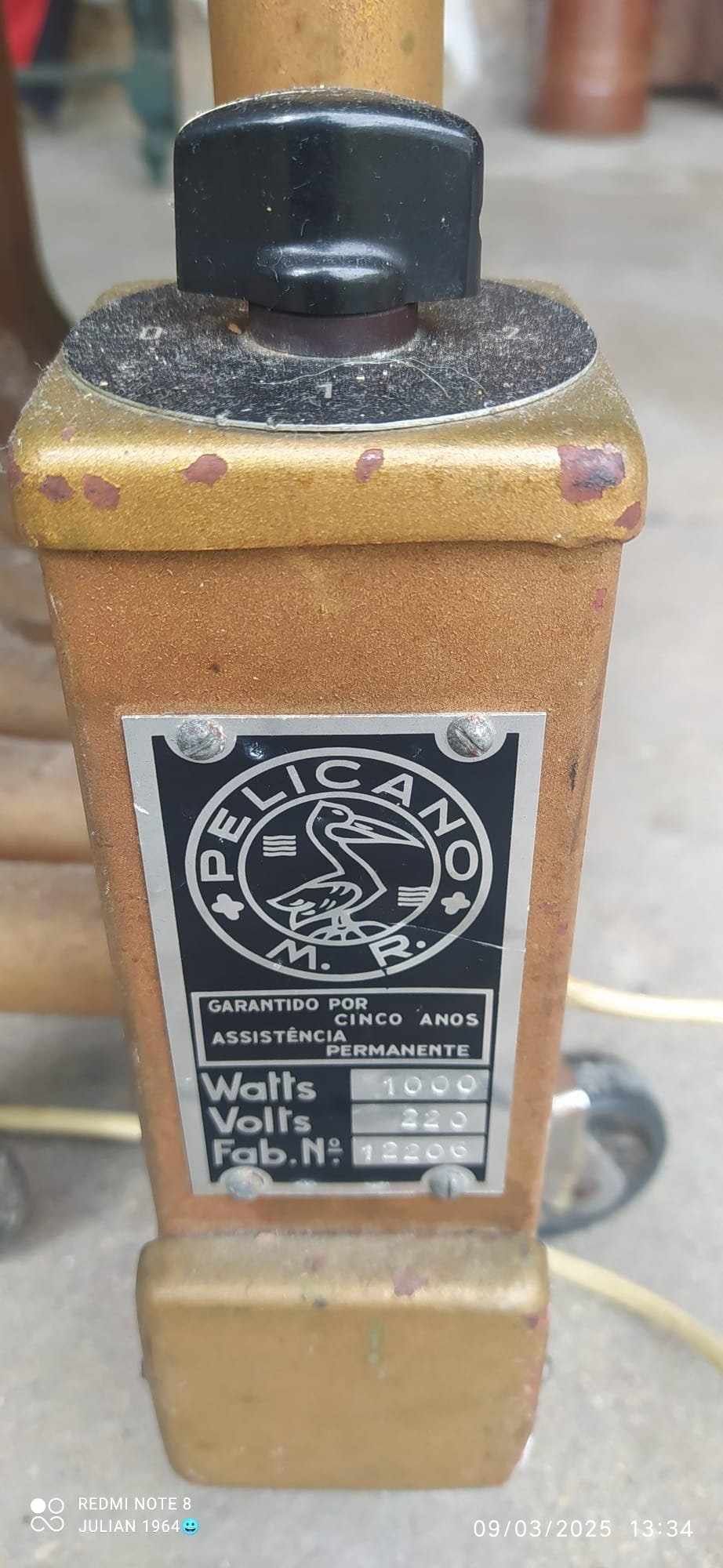 Aquecedor Vintage