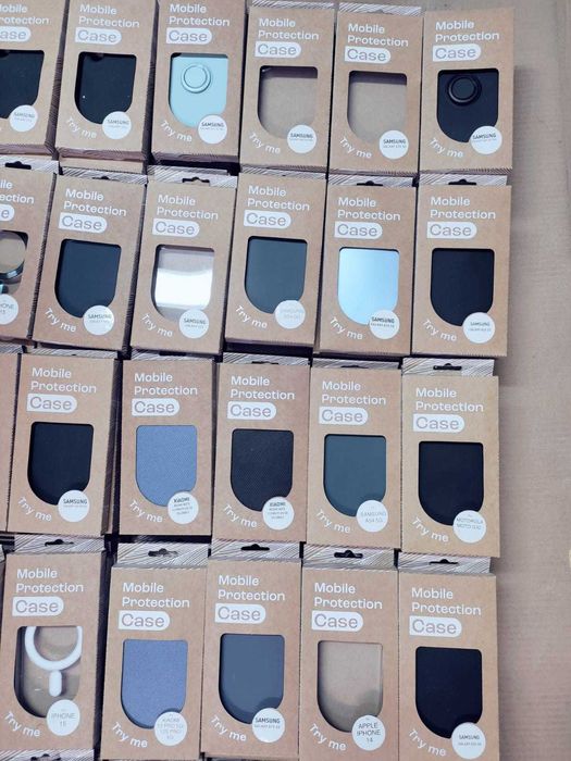 Pakiet etui case do różnych marek telefonów Silikonowe Ponad 250 sztuk