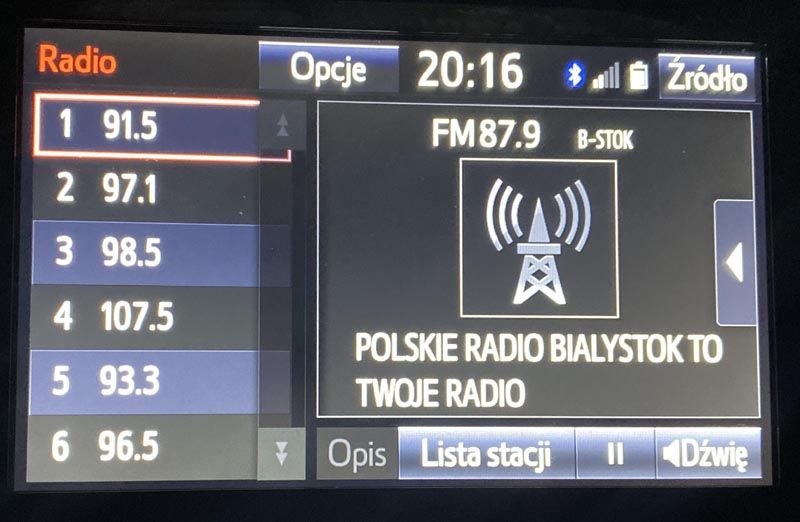 Toyota RAV4 przeprogramowanie z USA na Europę