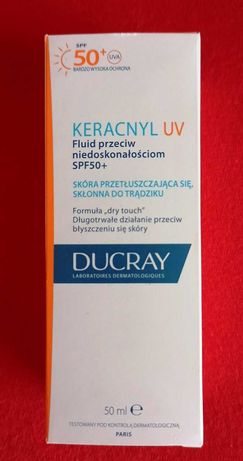 Ducray Keracnyl SPF50 UV Fluid p/niedoskonałościom