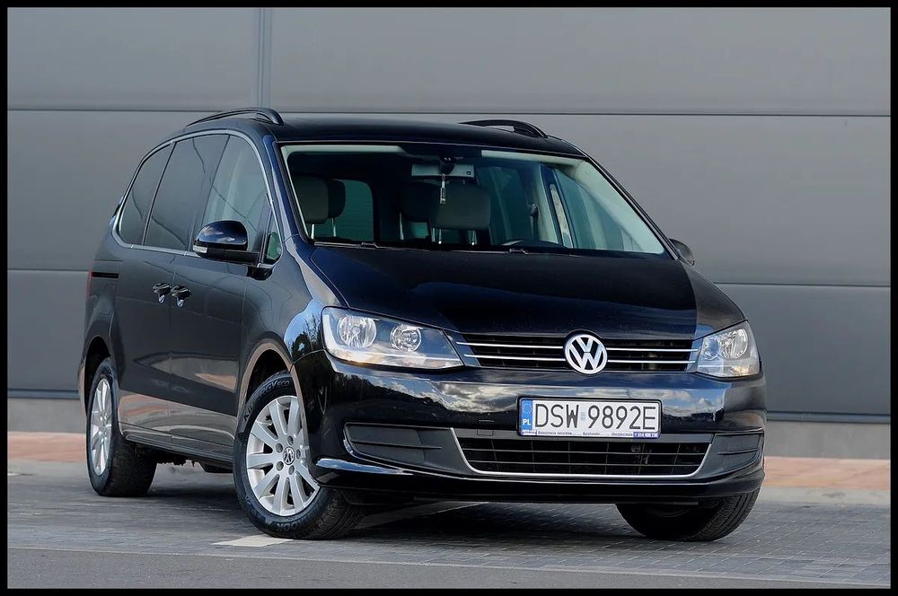 Volkswagen Sharan VW Sharan 2.0 TDI 140KM DSG Kamera Panorama Climatronic Alu Elektryka