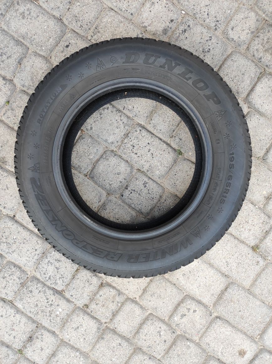 195.65.15 jedna opona Dunlop Winter Response2