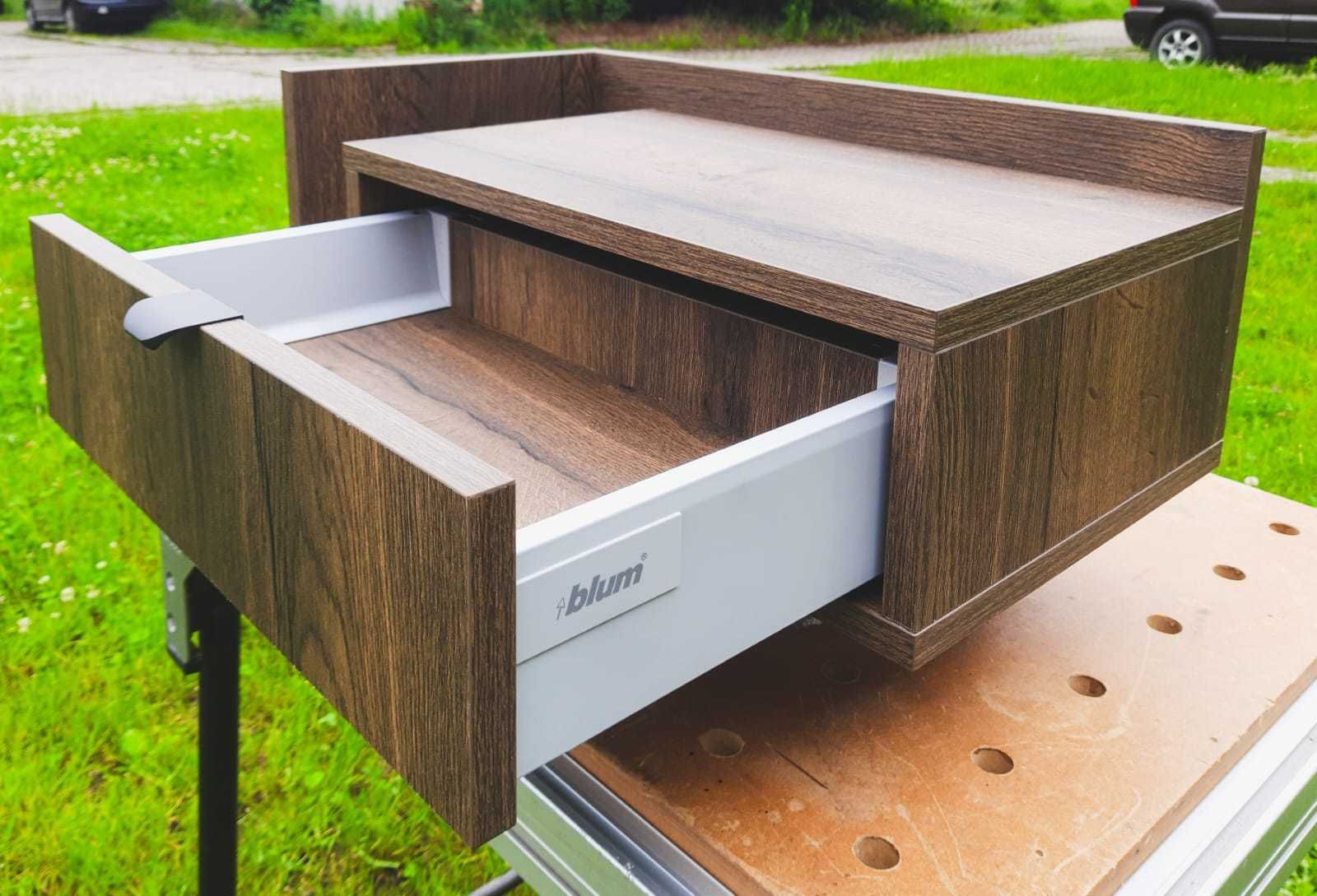 Nowa szafka nocna Egger PerfectSense Feelwood Rift Matt, BLUM