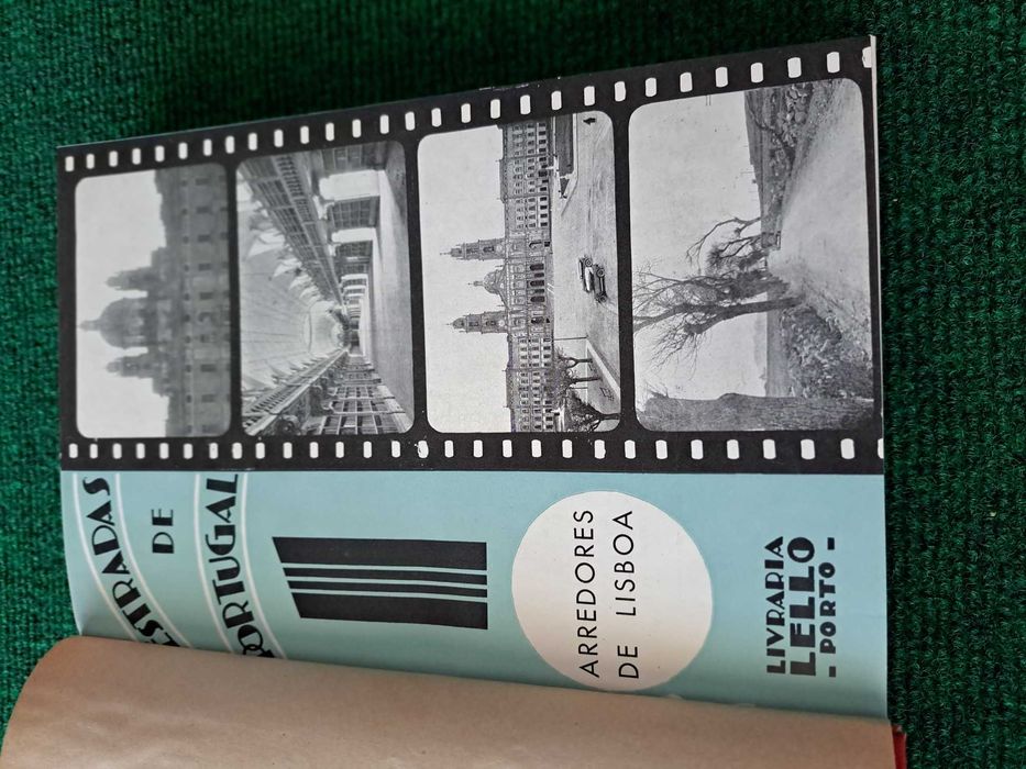 Livro Estradas de Portugal - Lello & Irmão (Porto)