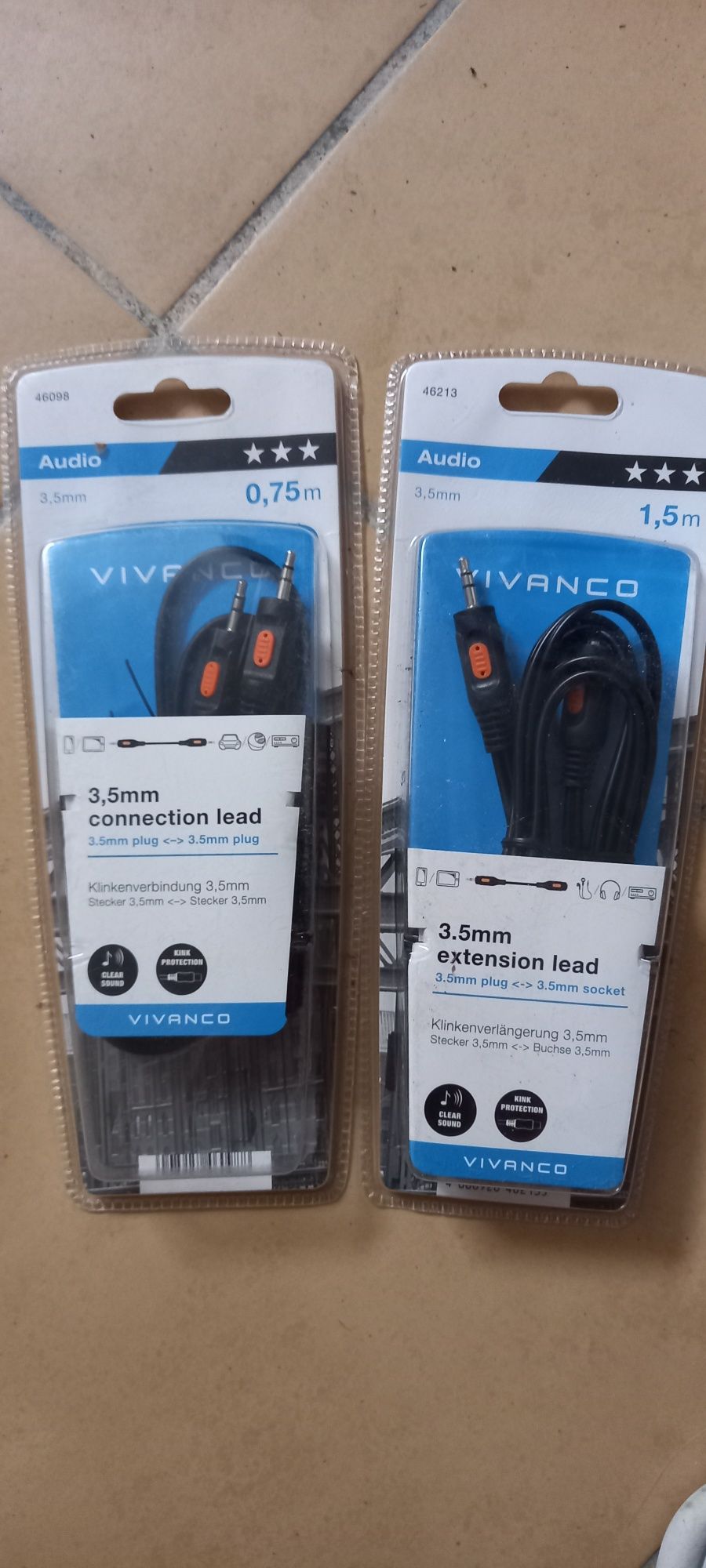 Nowe kable audio