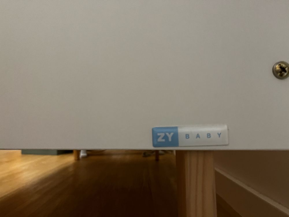Berço Zippy 3 em 1 + Kit Co-Sleep novo + Colchão ortopédico