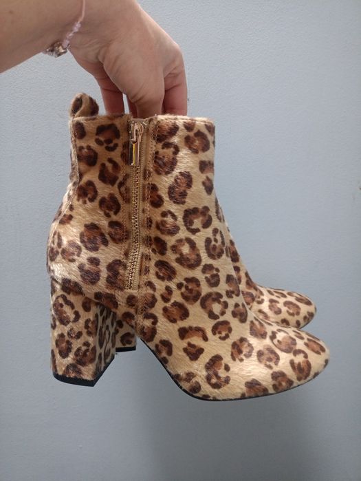 H&M panterkowe nowe botki roz 38