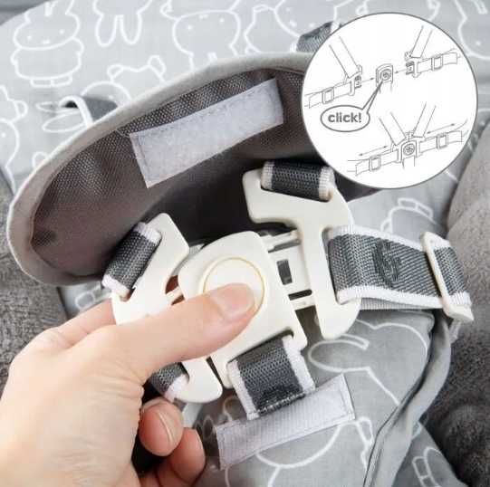 Nowe! Krzesełko do karmienia 2w1 ROBA Born Up z leżaczkiem