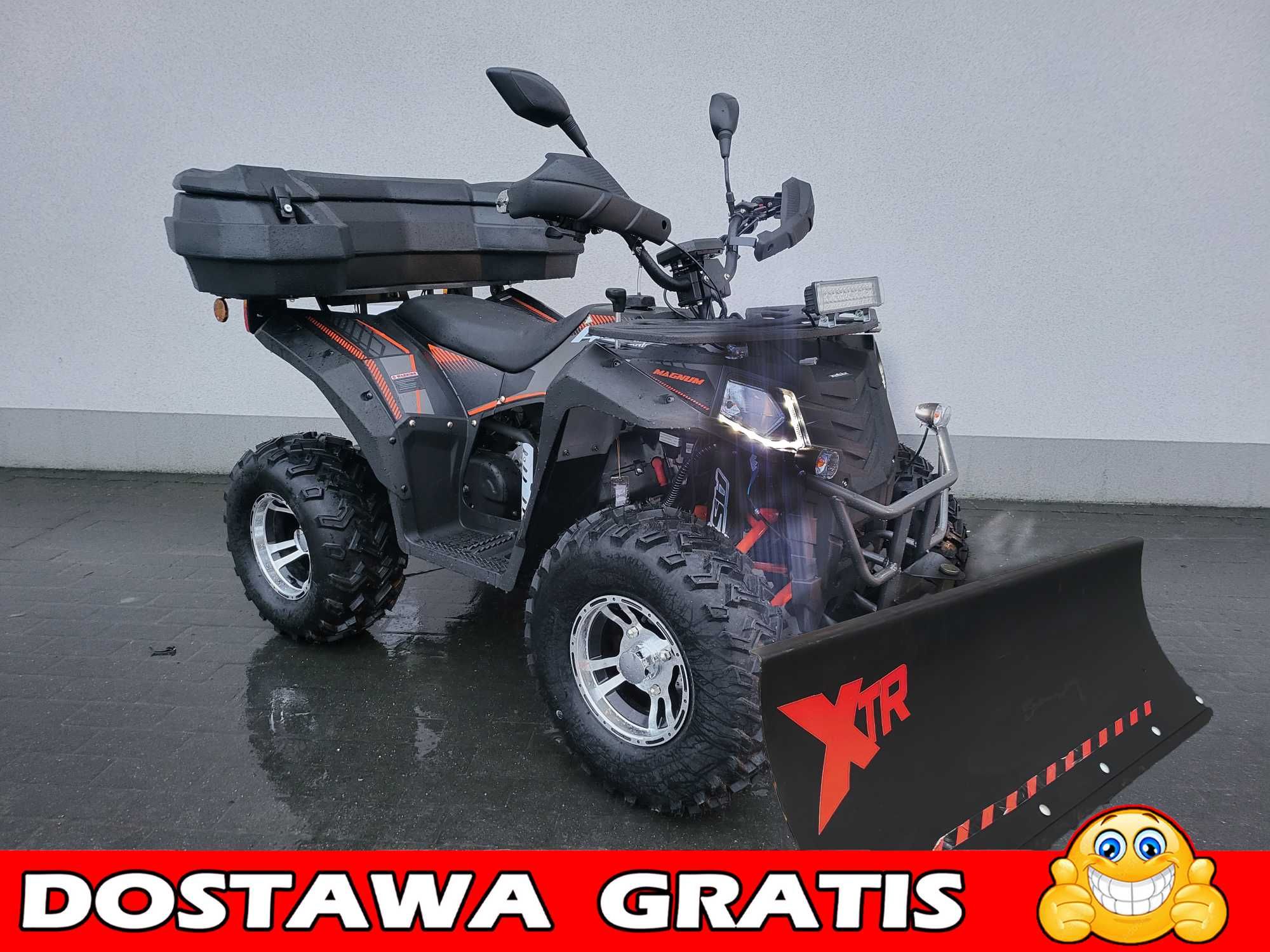 Kufer GRATIS !!! Quad Asix Apollo Magnum 250 T3B, Odlicz VAT, Raty