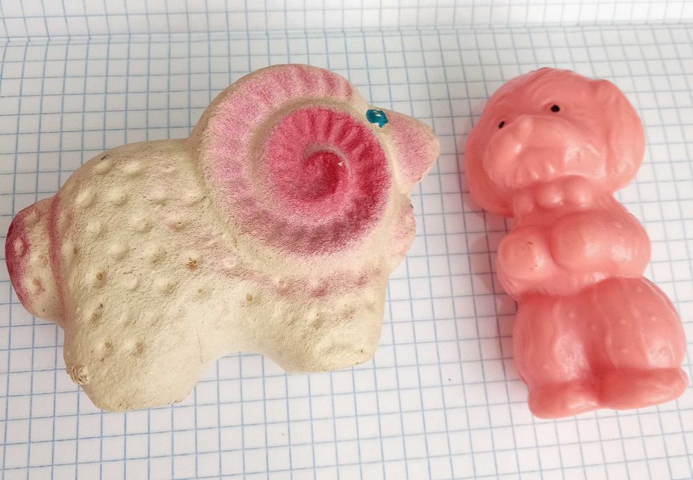 Две игрушки из СССР в отличном состоянии. Винтажні іграшки