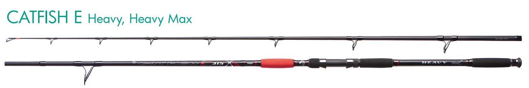 Wędka sumowa JAXON CATFISH E Heavy Max 315cm/550g