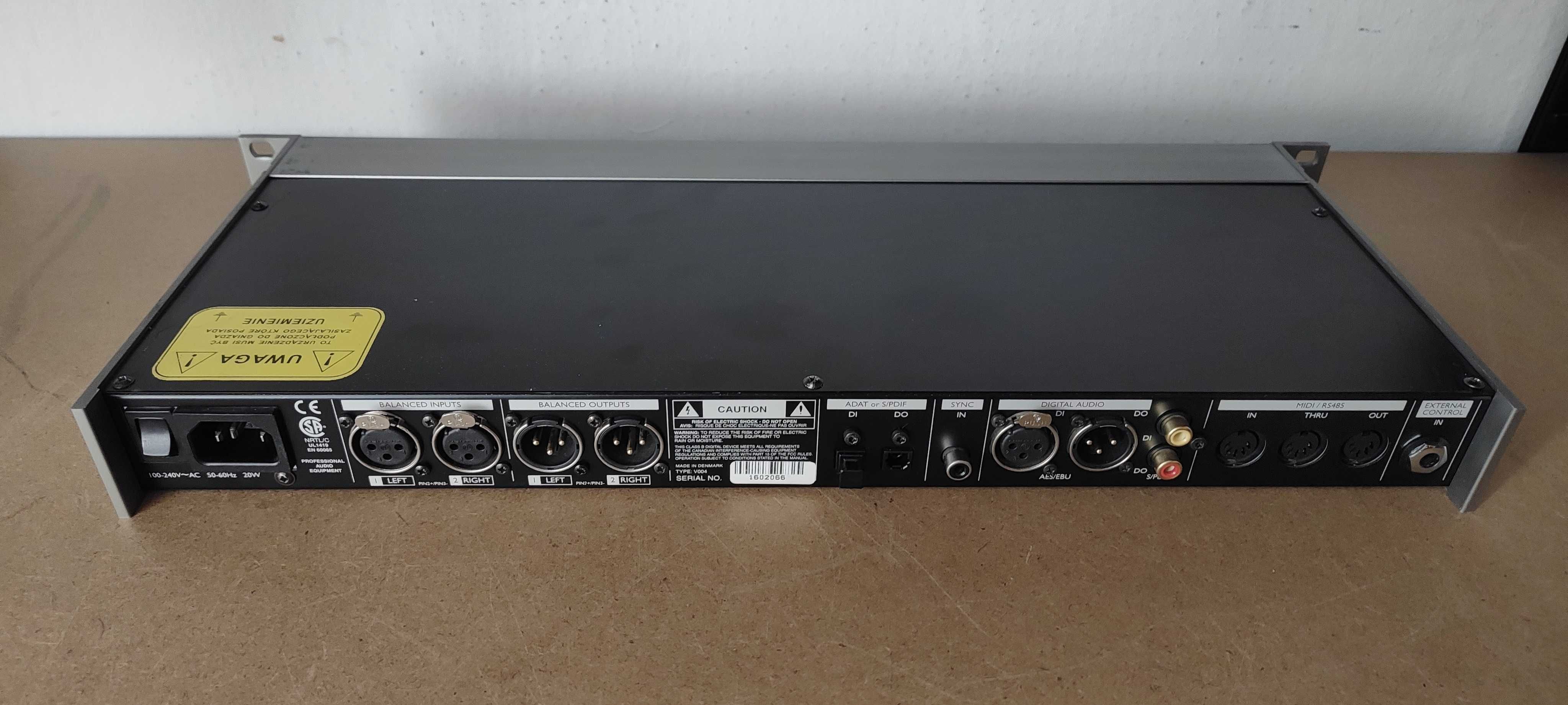 TC Electronic Gold Channel przedwzmacniacz mikrofonowy procesor