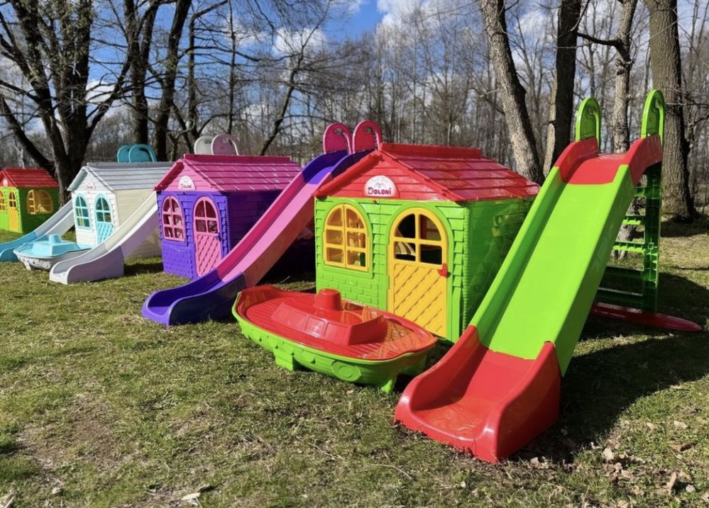 Різні кольори дитячий будиночок будинок детский домик
