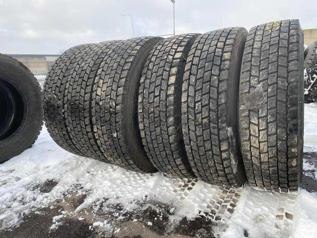 Opony używane napędowe 215/75r17.5 Hankook DH05 Napęd 99% Bieżnika