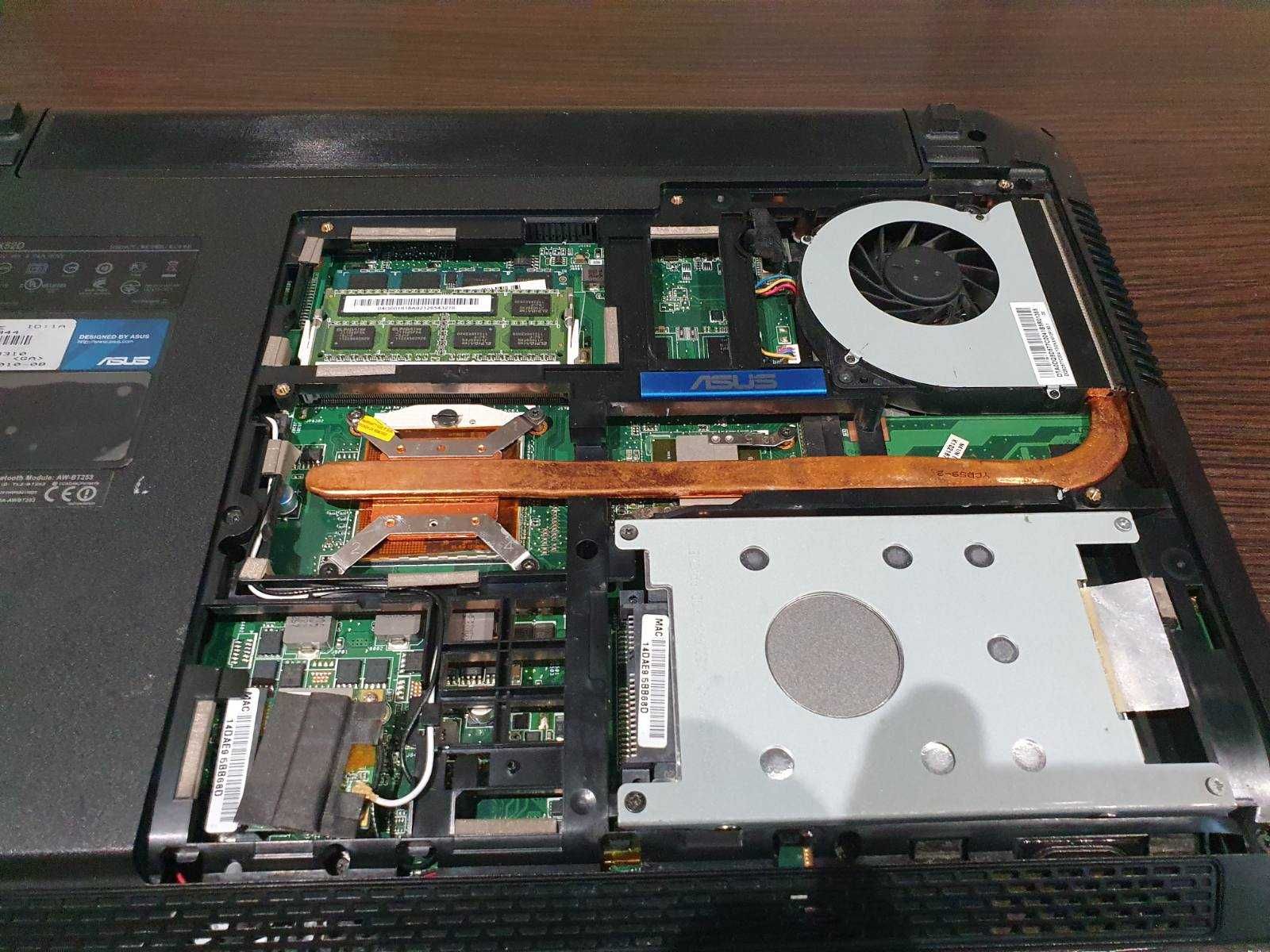 Ноутбук Asus K52J (Core i5/RAM 6Gb/SSD128Gb/HDD 250Gb/AMD Radeon 512MB