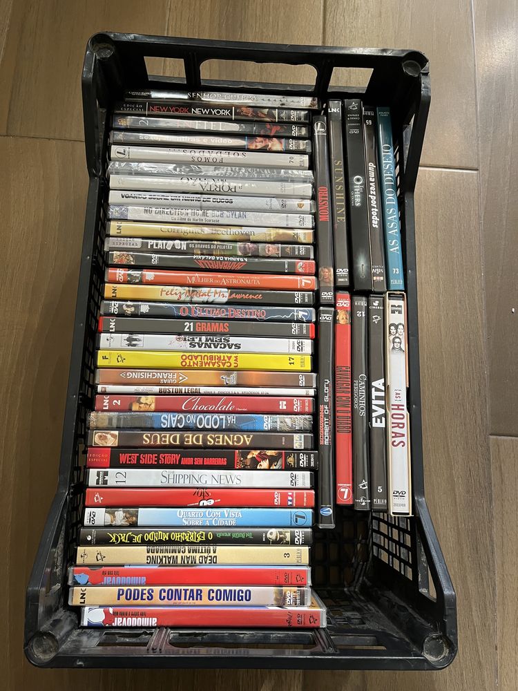 DVD’s de cinema e música