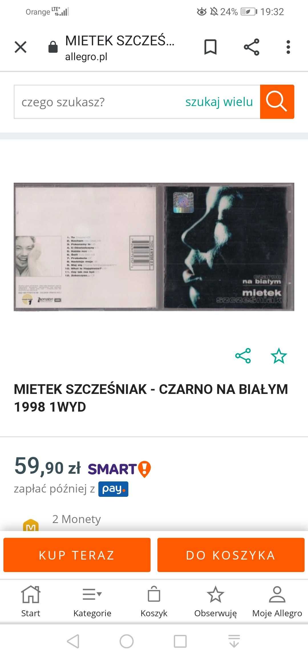 Mietek Szcześniak-Czarno na białym.