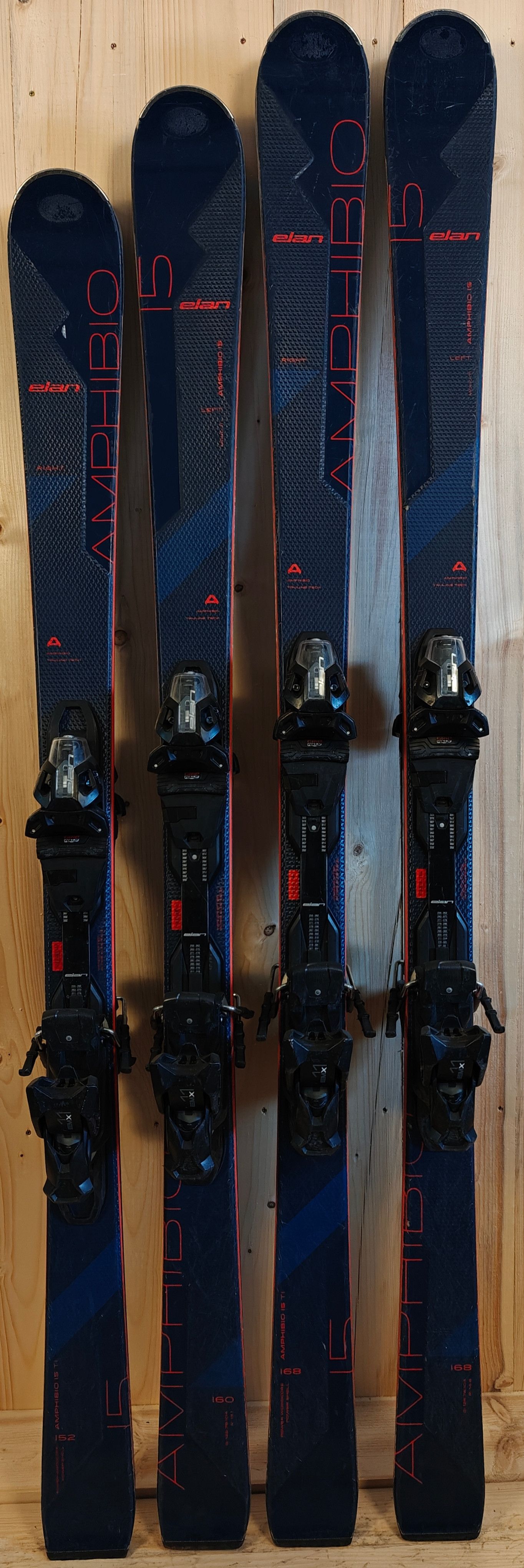 Narty 4 XElan Amphibio  (630 zł / 120€ netto za parę), pakiet nart