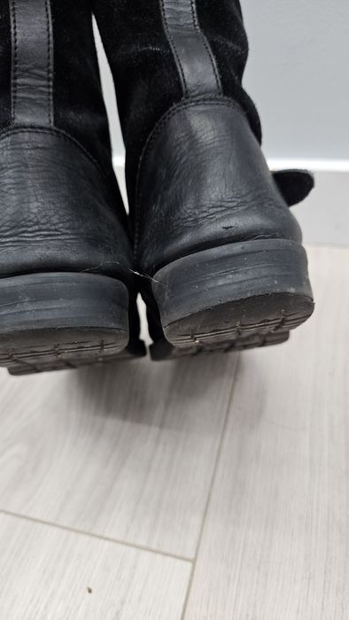 Fribbo kozaki śniegowce botki czarne zimowe 34 czarne