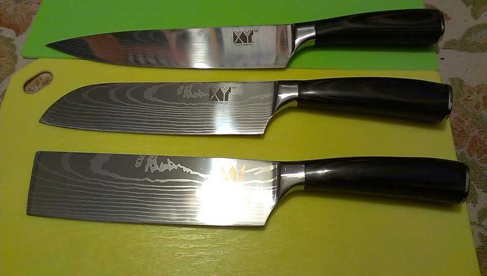 Профессиональній Нож Накири 7 дюйм (17 см. лезвие)