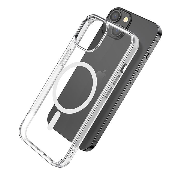 Borofone Etui Bi5 Ice Shield Magnetic Iphone 15 Plus Przezroczysty