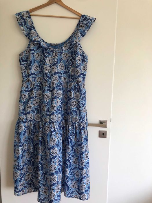 Sukienka 46 w kwiaty 46 na lato plus size 46 sukienka w kwiatki