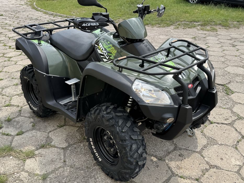 Kymco MXU500, 2016, 7300km,L7e, ladny