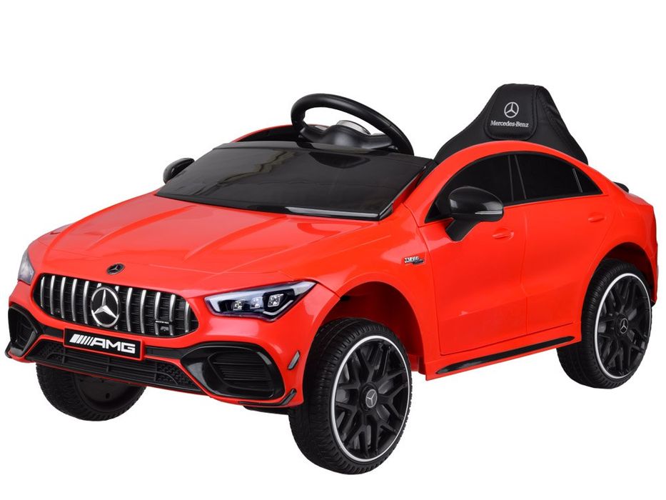 Auto na akumulator Mercedes AMG CLA 45s dla dziecka efekt bujania