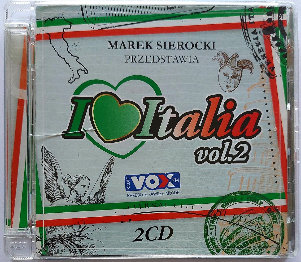 Marek Sierocki Przedstawia I Love Italia vol.2 2CD 2012r Toto Cutugno
