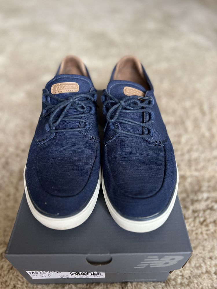 Чоловічі кеди Lacoste 43 р. 28 см.оригінал стан ідеал
