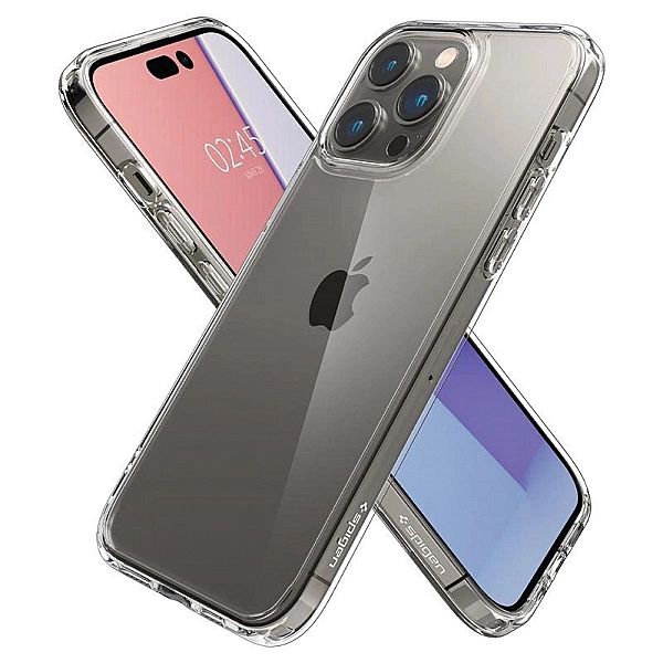 Etui Spigen Ultra Hybrid na iPhone 14 Pro Max - przezroczyste