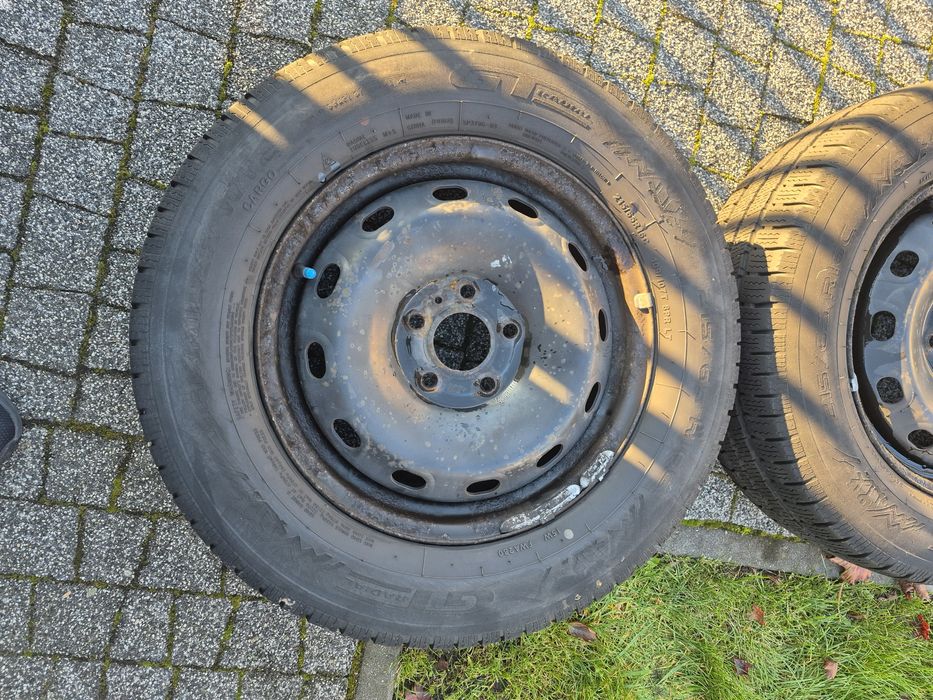 Felgi stalowe z oponami zimowymi fiat talento,  renault trafic,