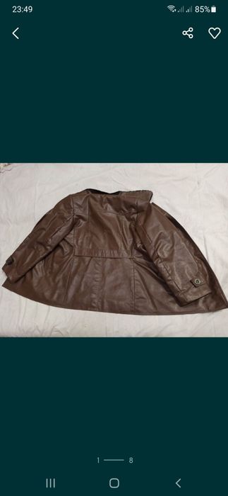 . Коричневий дермантін Ширина 79см. Кожзам. Кожвініл новий новейший.