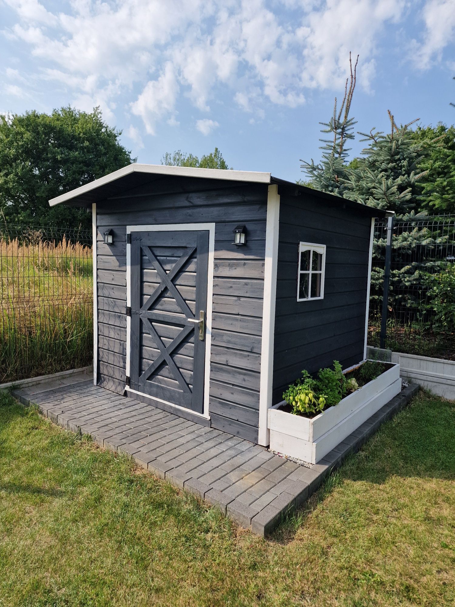 Domek narzędziowy drewniany 4 m²