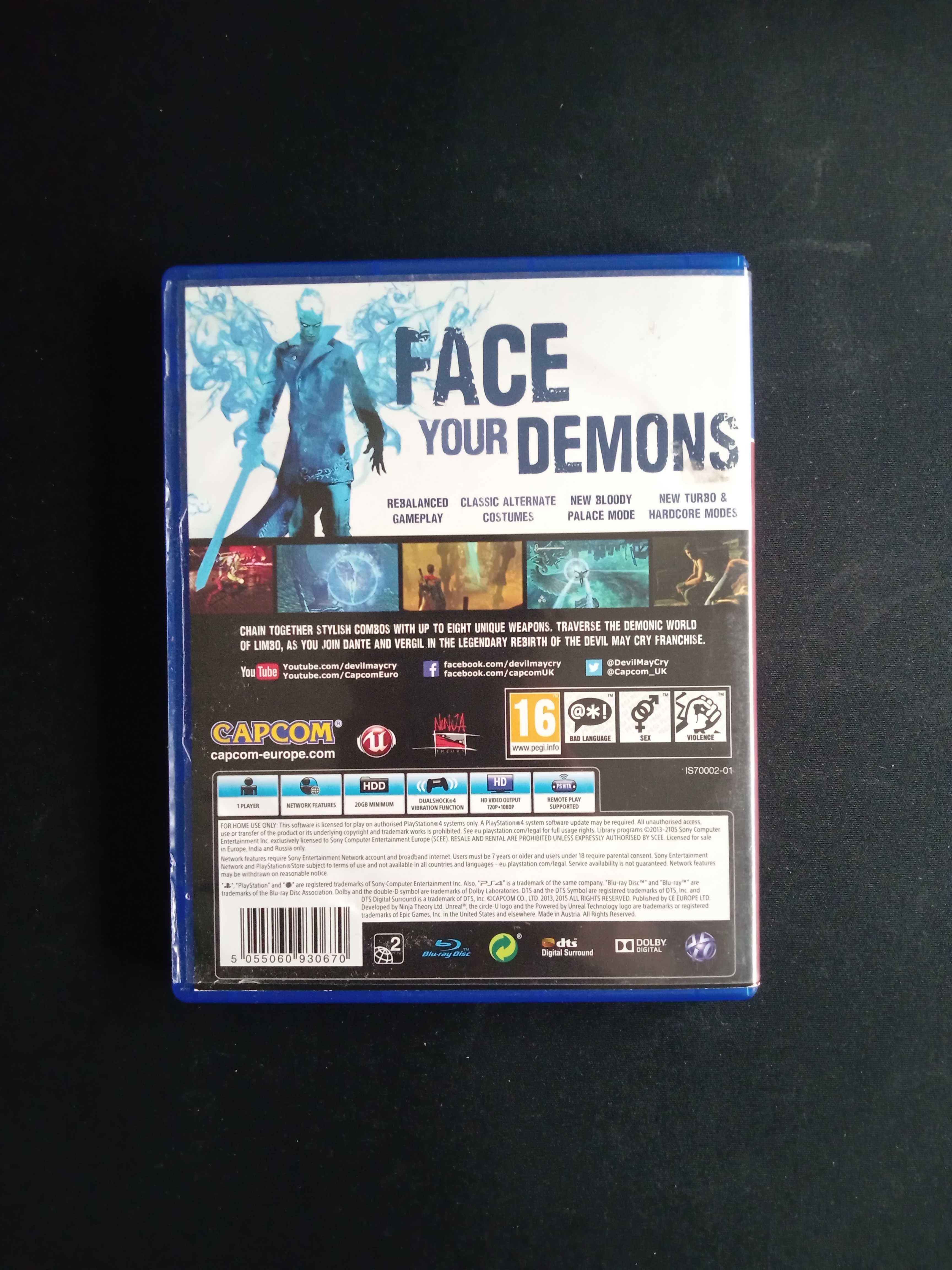 DmC: Devil May Cry Definitive Edition PS4 PS5 PL