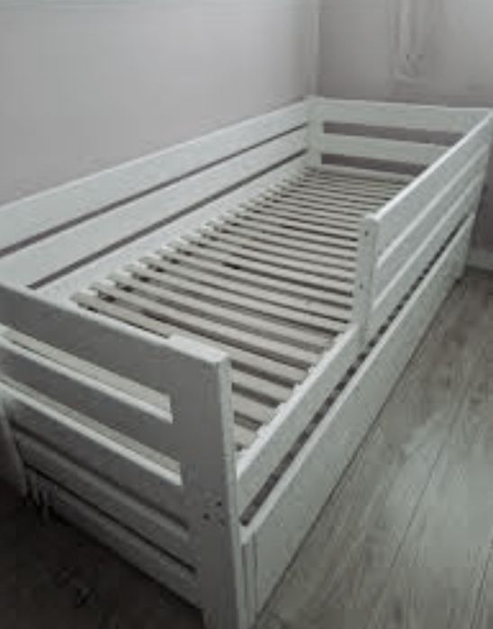 Łóżko dziecięce 180x80 + wysuwane 160x80