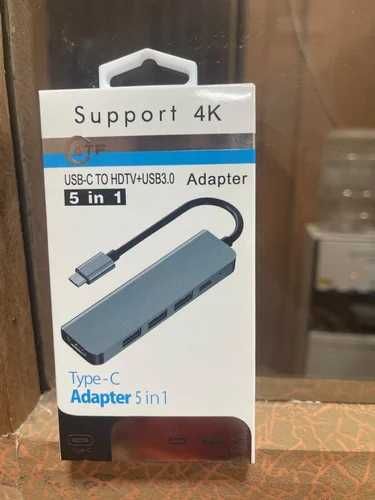 USB-C adapter to USB 3.0, HDMI HDTV, PD USB-C
