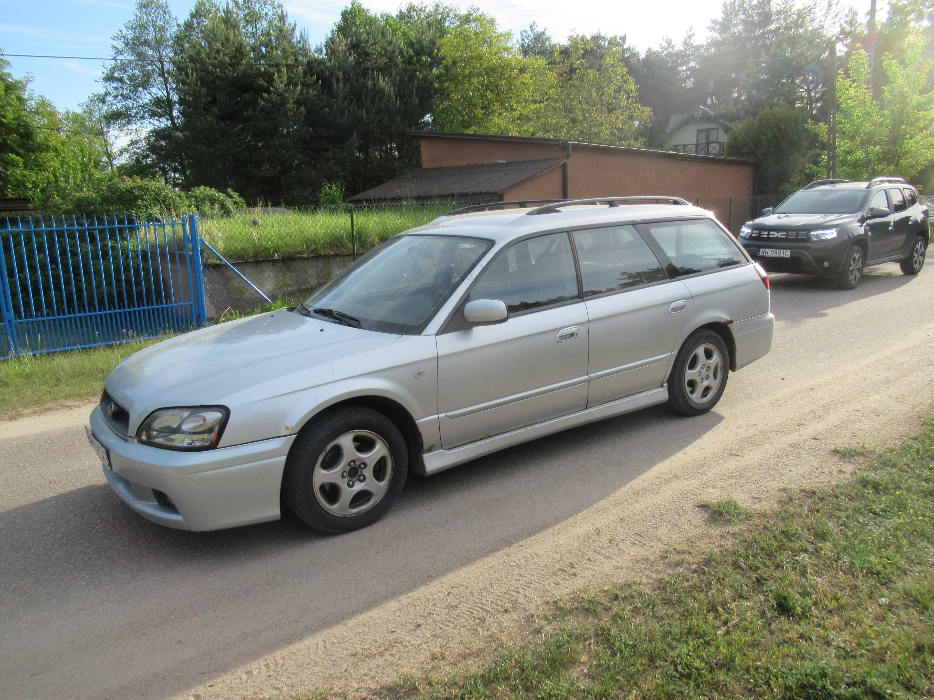 **SUBARU LEGACY 2.0 B reduktor napędy 4x4 oc+przegląd na rok **