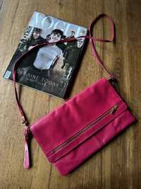 Рожева Брендова шкіряна сумка від topshop. Оригінал
