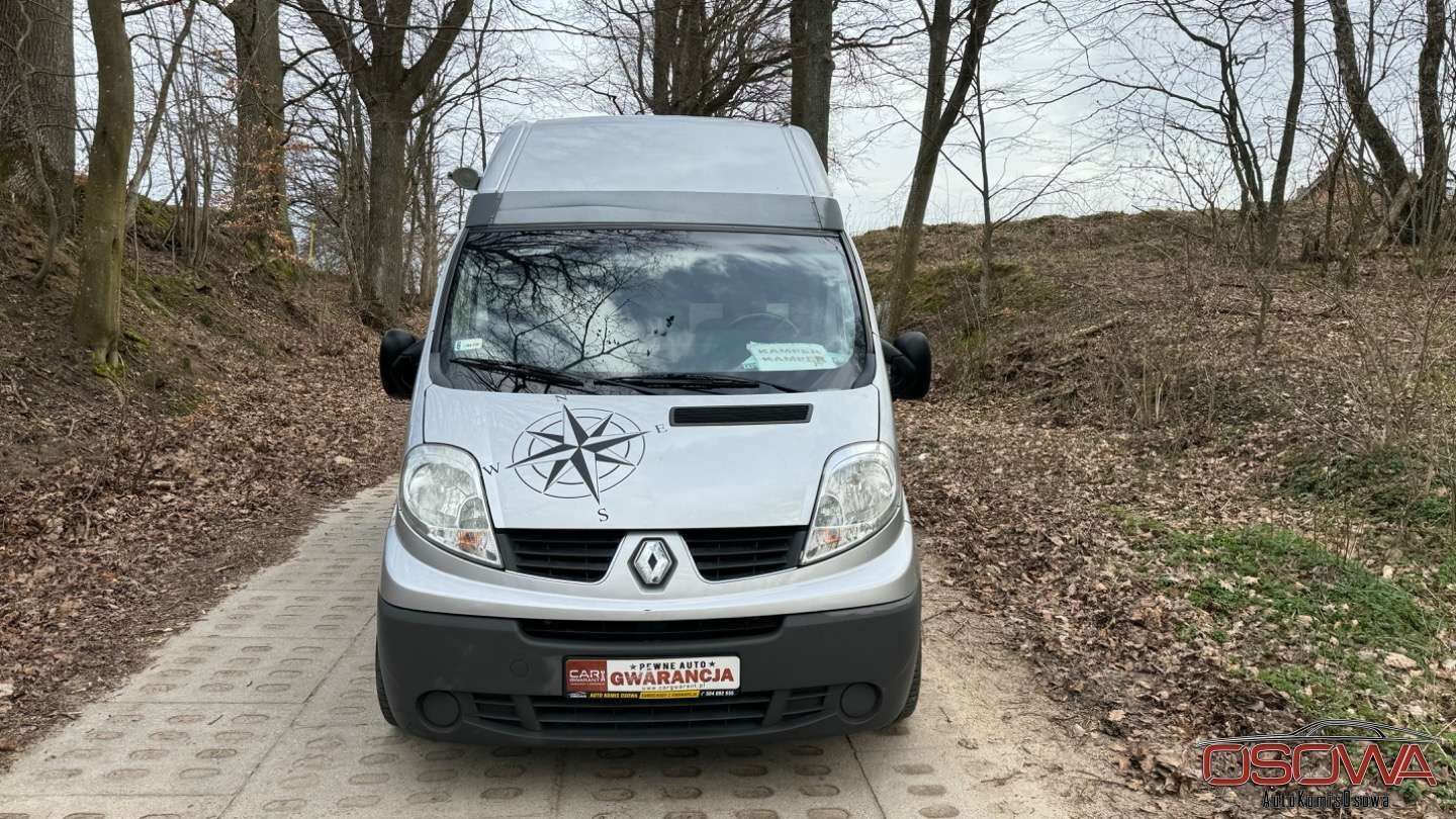 Renault Trafic Kamper 2.0dci klima kuchenka zlew łóżko WC tv przetwornica 230 long