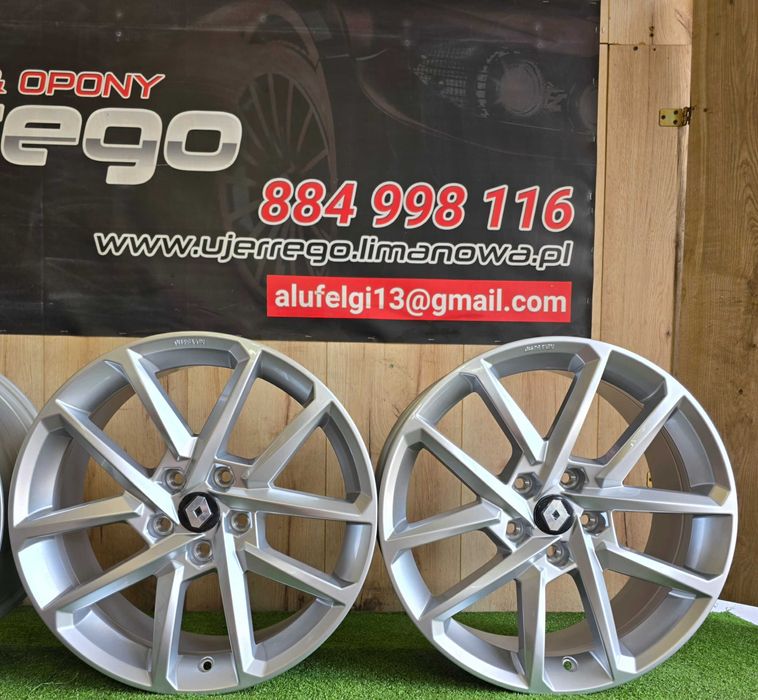 NOWE ALUFELGI RENAULT 18x5x114,3 - Clio,Fluence,Laguna,Megane,Scenic