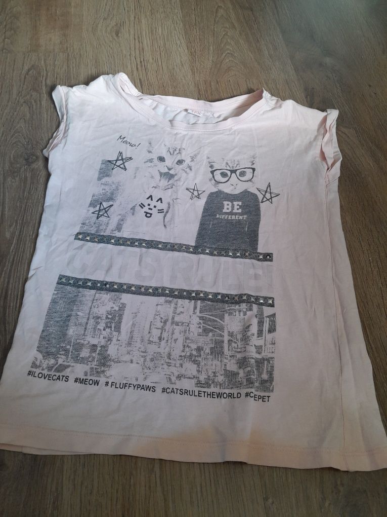 T-shirt 146/152 2 sztuki