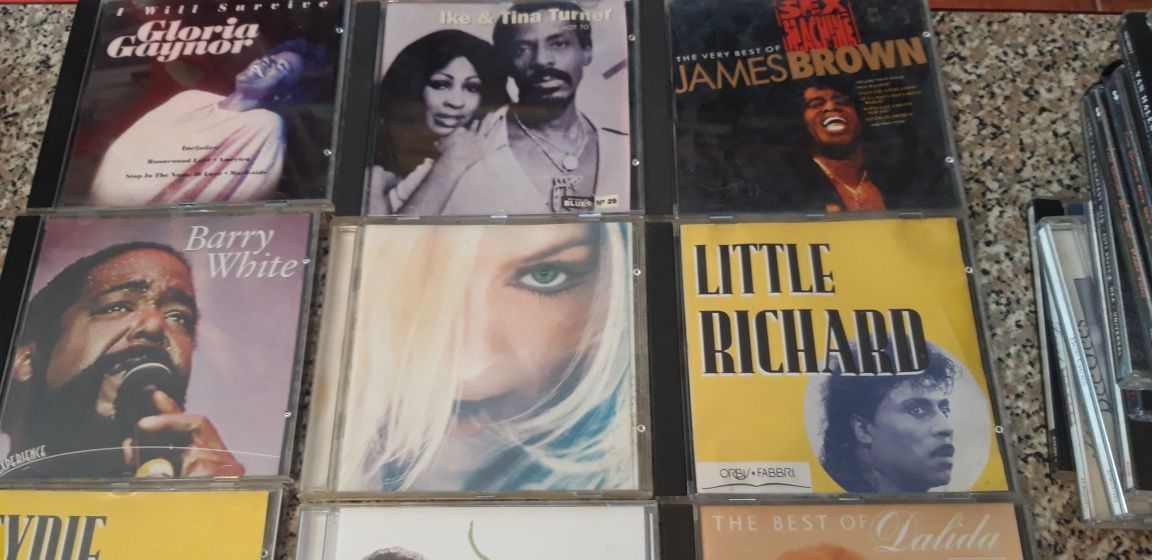 Conjunto de 15 Cds Originais Diversos