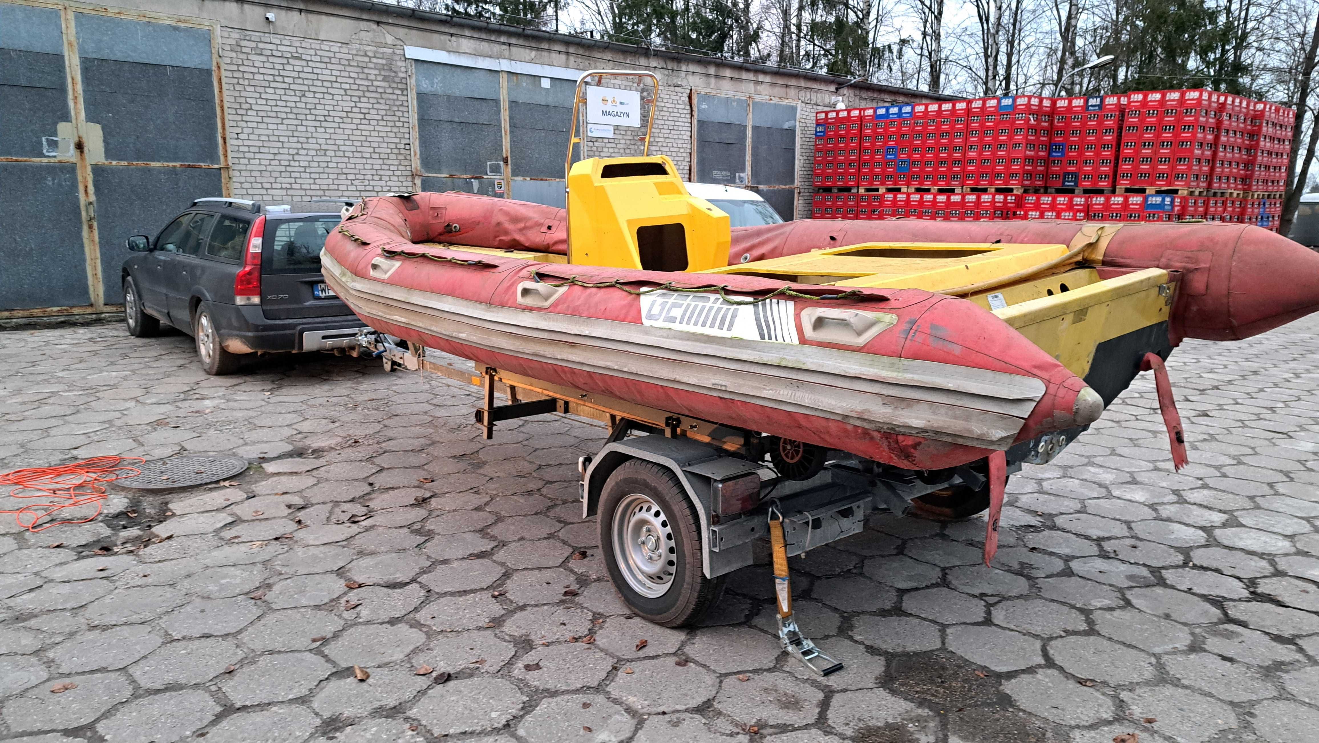 Sprzedam łódź typu RIB Gemini 6,0 metrów długości