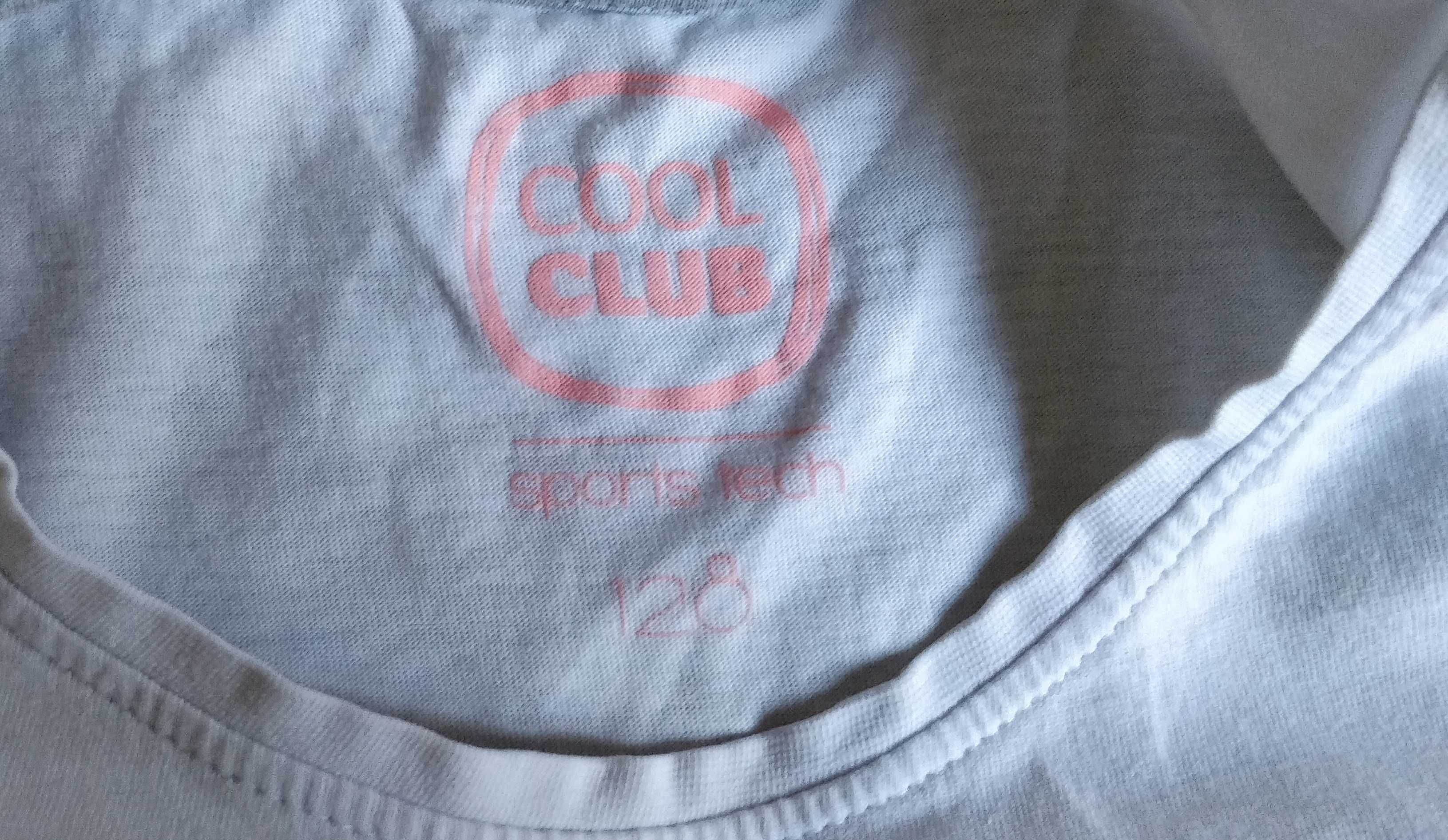 T-shirt Cool Club, rozmiar 128 cm (7 – 8 lat), dziewczęcy.