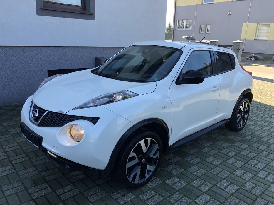 Nissan Juke z niemi.biala perła ,kamera ,serwis