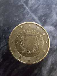 50 cêntimos Malta 2008