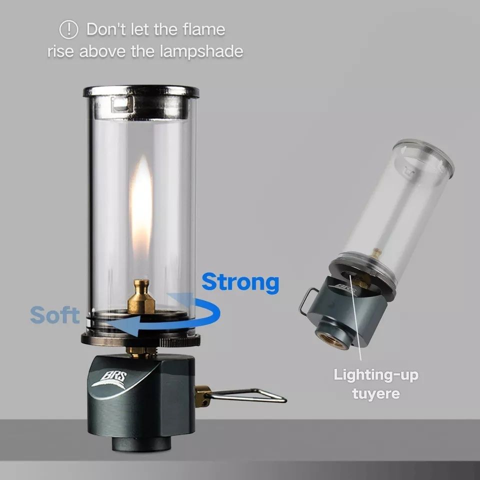 Газовая лампа BRS бутановый светильник для кемпинга