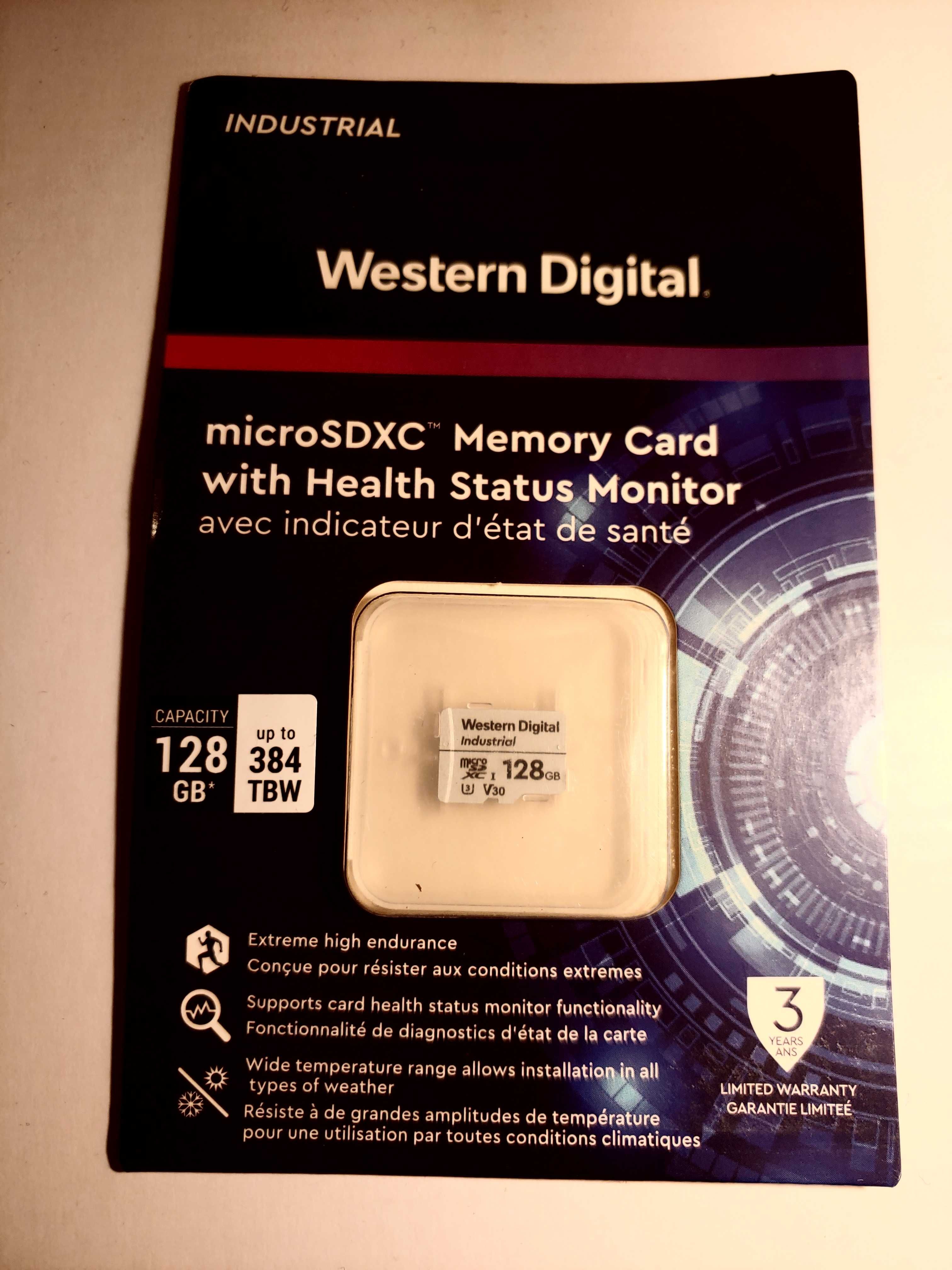 Карта памяти Western Digital Industrial 128GB