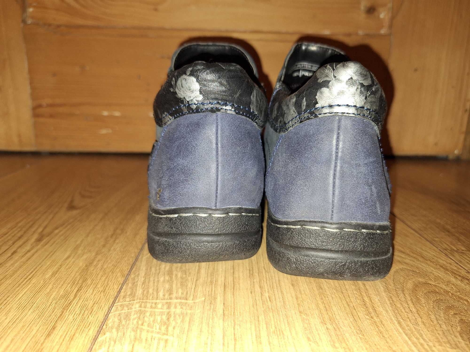 Skórzane buty roz 39